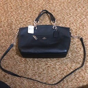 NWT COACH Chain Prairie Crossbody Bag Purse